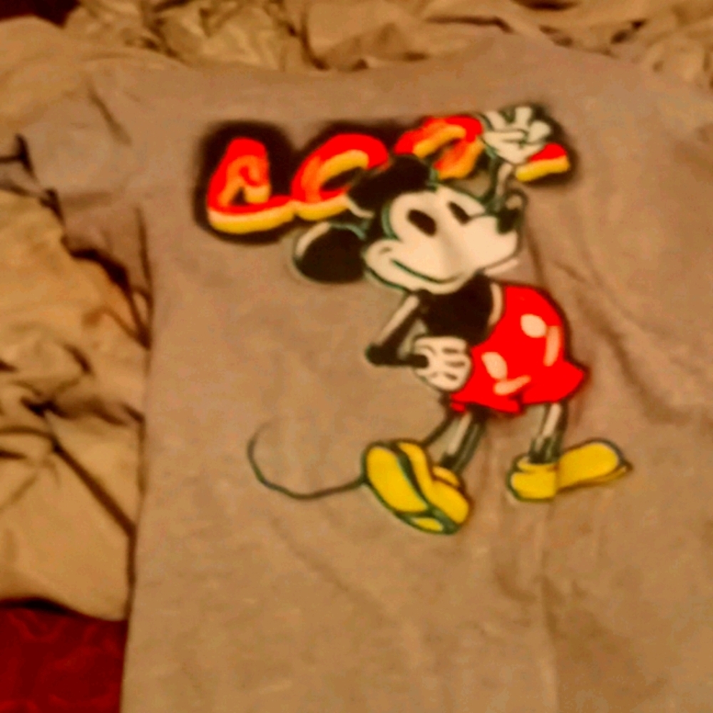 Its a Mickey Mouse shirt